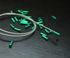 10pcs Risk Cable Ends Colored